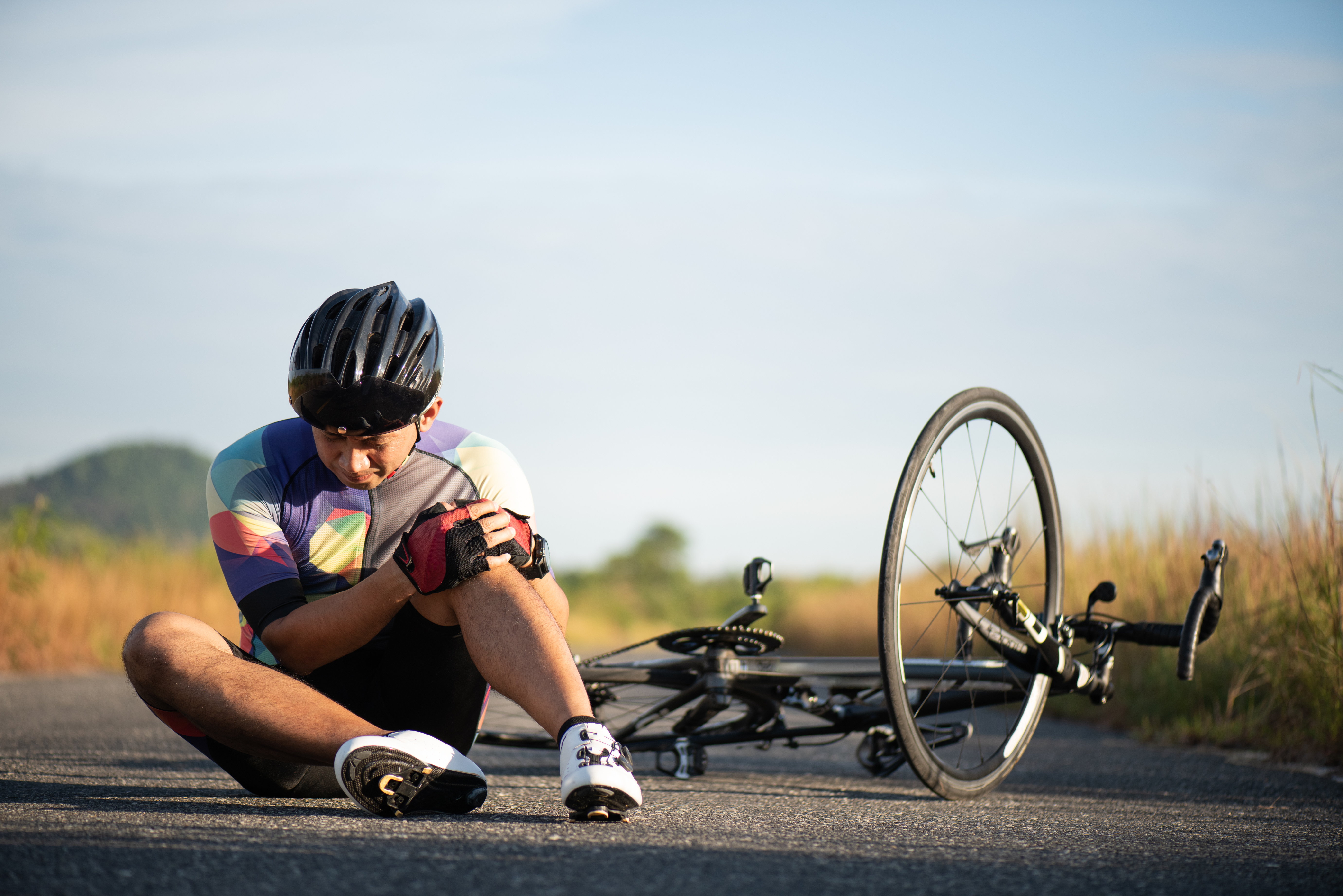 Fall off the bike