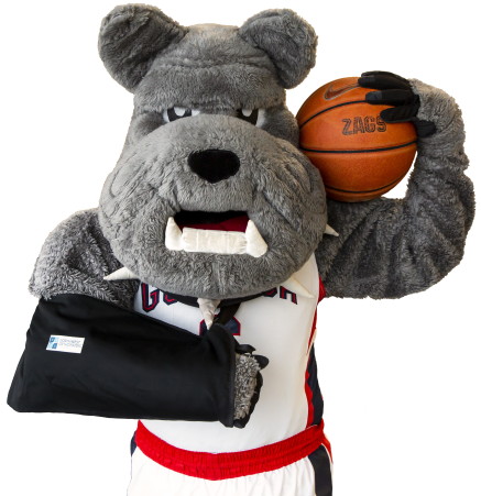 Gonzaga Mascot Spike Treated by NWOS