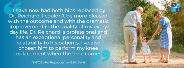 NWOS total joint replacement testimonial